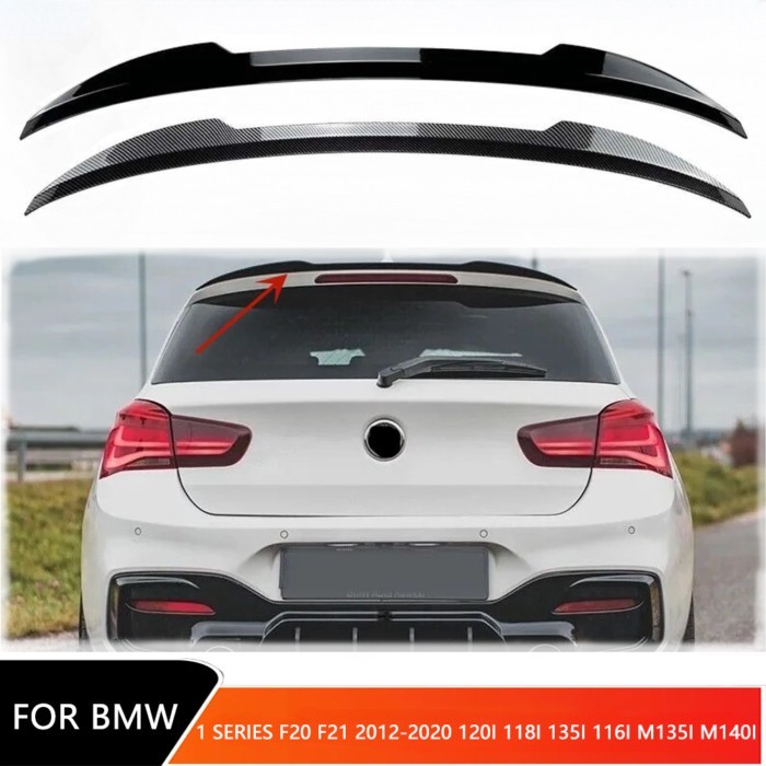For BMW 1 Series F20 F21 120i 118i 135i 116i M135i M140i 2012-2020 Car Tail Rear Roof Spoilers Spli