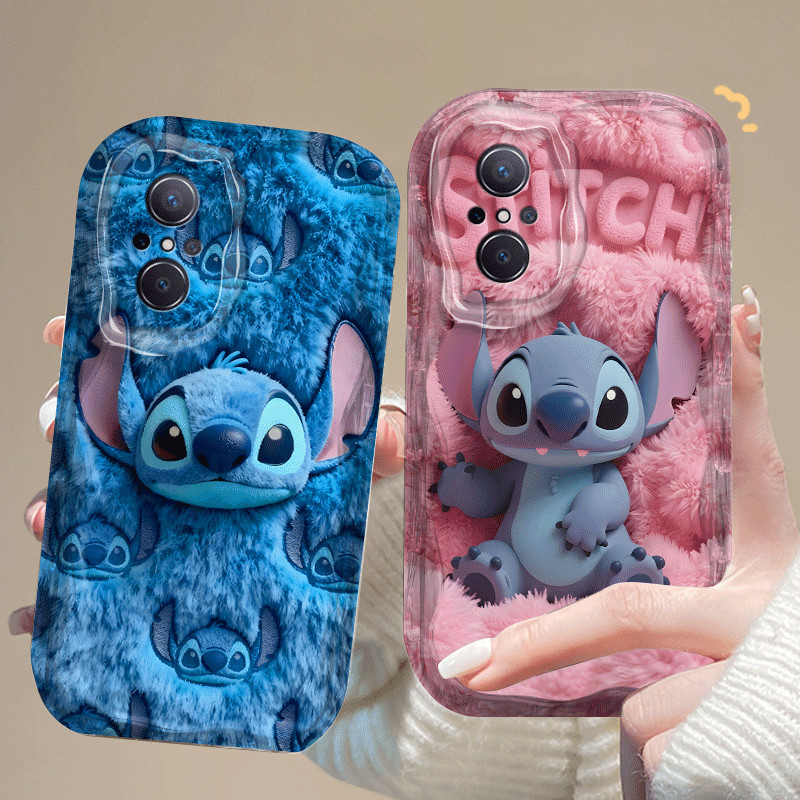 ปลอกสําหรับ OPPO A92 A72 2020 หรูหราน่ารักน่ารัก Stitch ซิลิโคนนุ่ม TPU กันกระแทกโทรศัพท์มือถือเคสโท