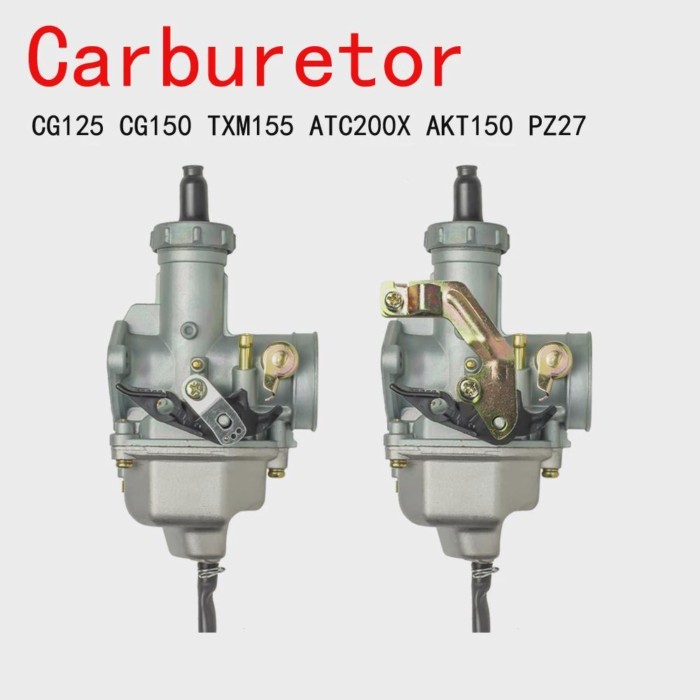 PZ27 27mm For CG125 CG150 TXM155 ATC200X AKT150 Motorcycle ATV Carburetor