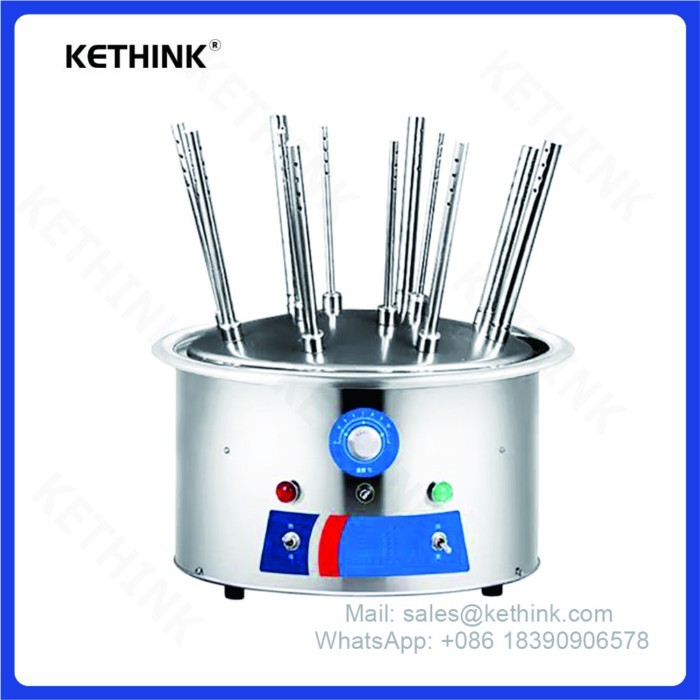 Glass Dryer for Lab KETHINK KT-C12 Lab Glass Tube Air Dryer Machine Stainless Steel Shell 12/20/30