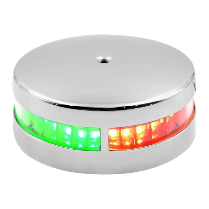 Boat Light Bi-Color Bow Light LED Navigation Lights Red & Green Stainless Steel for Marine Boat Pon