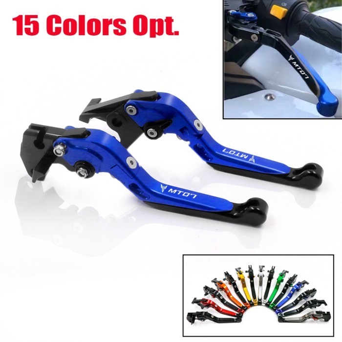 Motorcycle Accessories Adjustable Folding Extendable Brake Clutch Levers For YAMAHA MT-07 MT 07 MT0