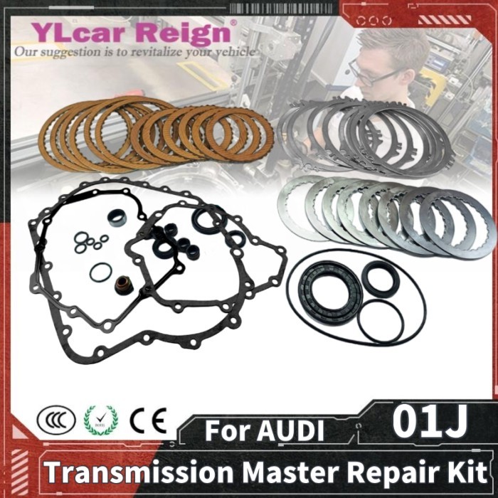 01J O1J CVT Transmission Oil Seal Master Repair Kit Gasket Overhaul Rebuild Friction Steel Plates F