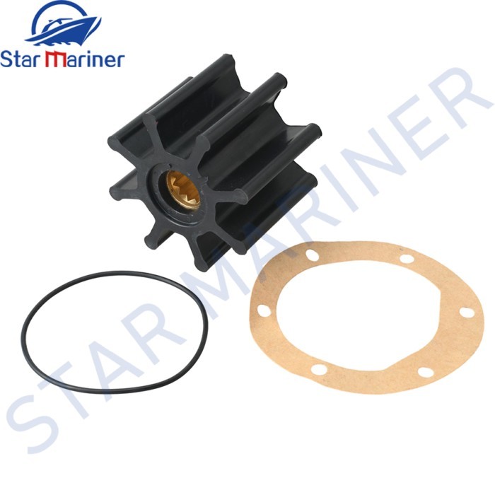 875593 Impeller Kit, For Volvo Wanda D4-225 260 300 D5 D7 MD 31 41 42 Engine Water Pump 3841697 801