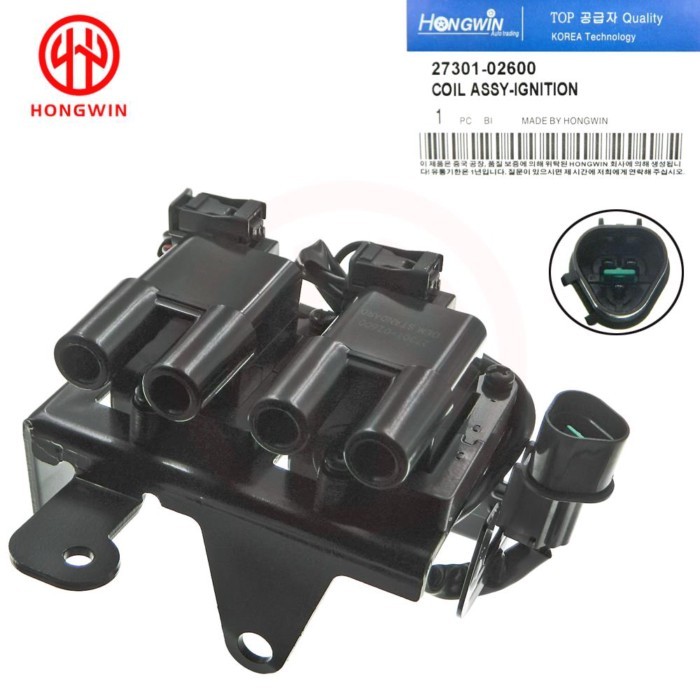 New Ignition Coil Pack Genuine NO: 27301-02600 For Hyundai Accent Atos 1994-2000 Elantra Sonata Kia