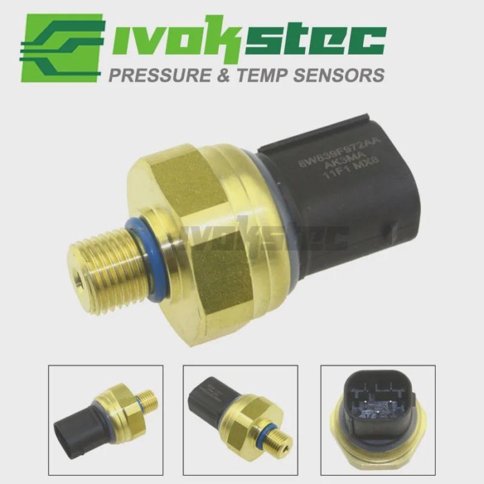 Fuel Injection Rail Pressure Sensor OEM 8W839F972AA BM5Z9F972A GJ329F972AA Fits For Ford Edge 2.0 L