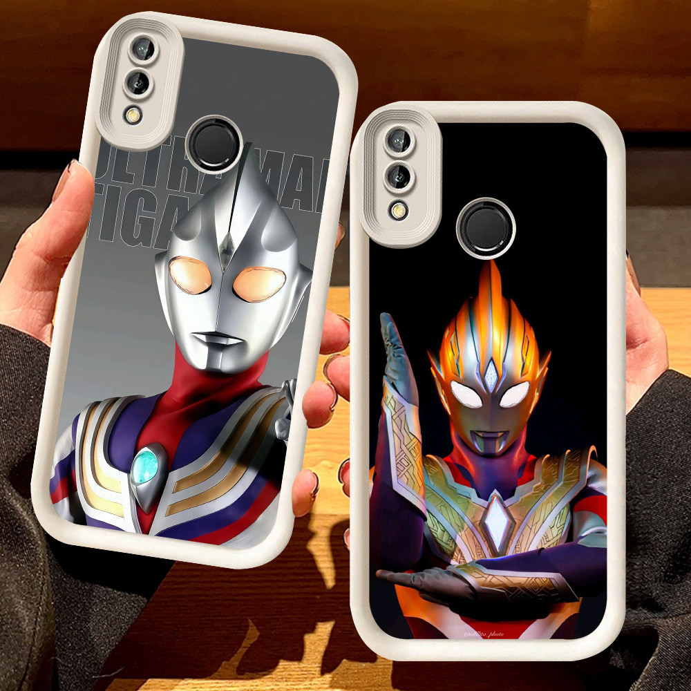 G-57 Ultraman Casing สําหรับ VIVO Y83 Y93 Y91C V15 Y95 Y91 สีดําและสีขาว