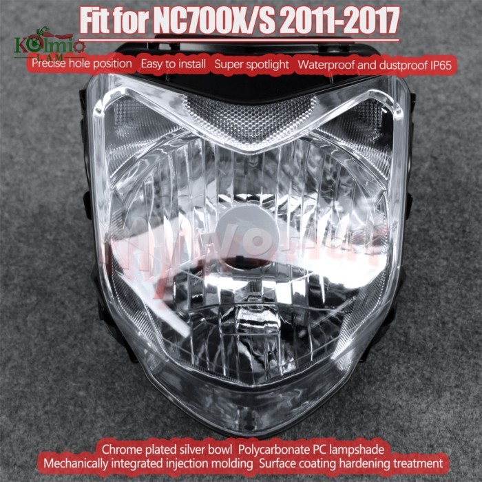 Fit For Honda NC700 X/S/N NC700X NC700S NC700N 2011 - 2017 Motorcycle Light Headlight Assembly Head