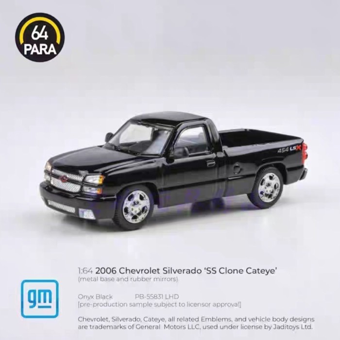 PARA64 1/64 Chevrolet Silverado 2006 Chevrolet Silverado Pickup Model