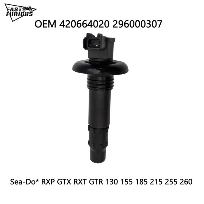Ignition Coil Stick seadoo For SeaDoo SEADOO 130 155 185 215 255 260 300 GTX RXT RXP GTS GTR 420664