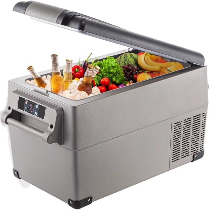 VEVOR 35L Car Refrigerator Compressor Portable Small Refrigerator Car Freezer Mini Electric Cooler