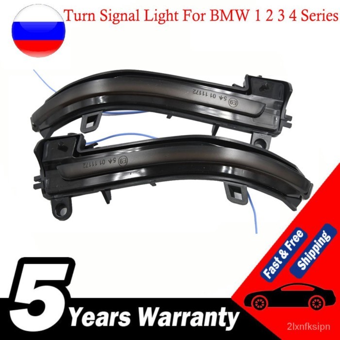 8VT7 2PCS For BMW F20 F21 F22 F33 F34 X1 E84 F36 F87 M2 1 2 3 4 Series Dynamic Blinker Turn Signal