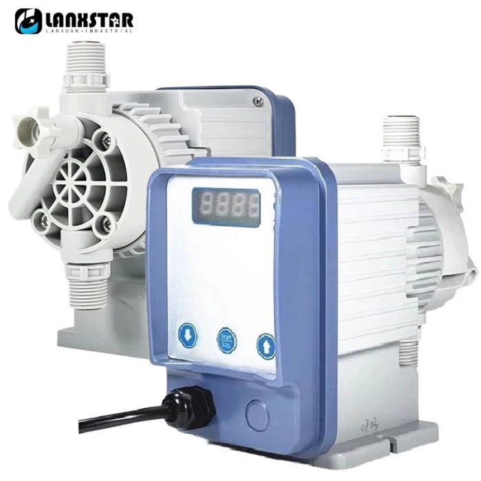 1-20L/H Electromagnetic Diaphragm Metering Pump Dosing Pump  Acid Chemical Chlorine Metering Dosing