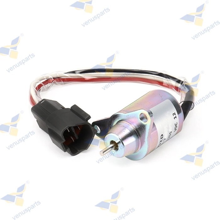 129630-77900 12V Fuel Shut Off Solenoid  Engine for 3TNV88 3TNV80F 4TNV88 3TNV76 4TNV98 3TNM72 3TNV