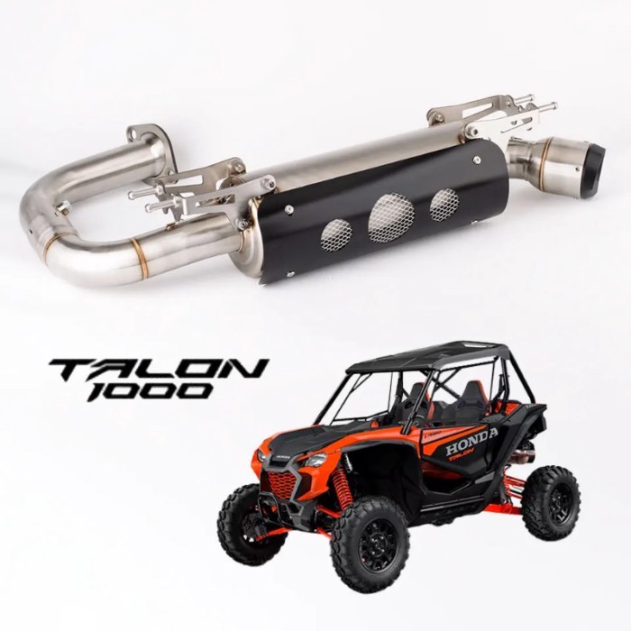 Motorcycle UTV exhaust system for Honda Talon 1000  1000x  1000R  1000X-4 2019-2024 Fox Live Valve