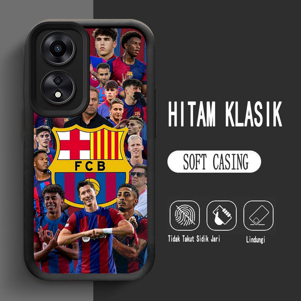 Y-17 Club_Barce_lona ปลอกซิลิโคนสําหรับ OPPO Reno A79 13F 10 5G กรณี
