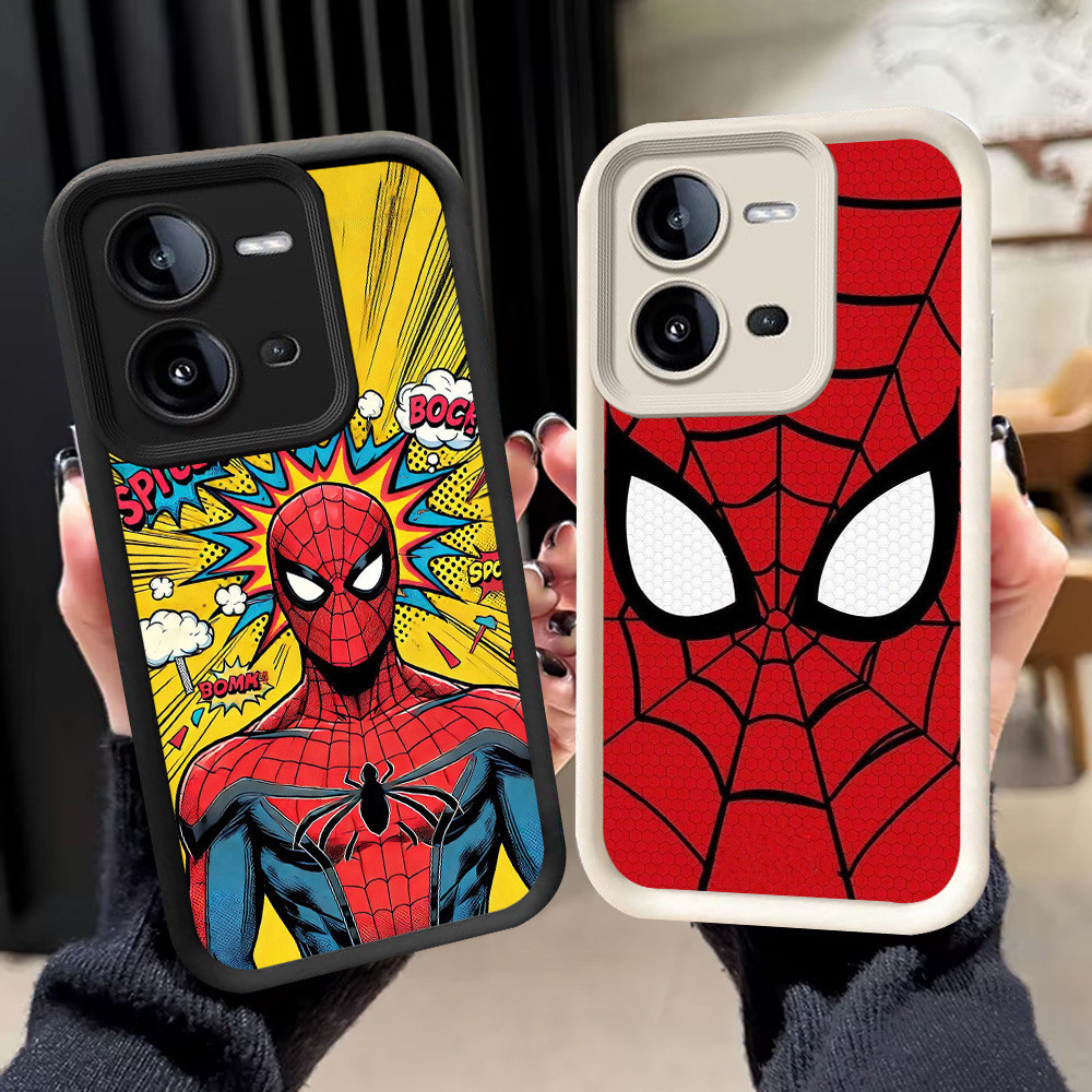 N-9 Spider-man Soft Casing สําหรับ VIVO Y28 Y28s Y17S V25 V25E