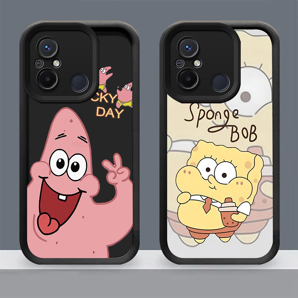 N-63 SpongeBob ปลอกอ่อนสําหรับ Xiaomi Redmi POCO C55 10C 12C 9C C31 10A