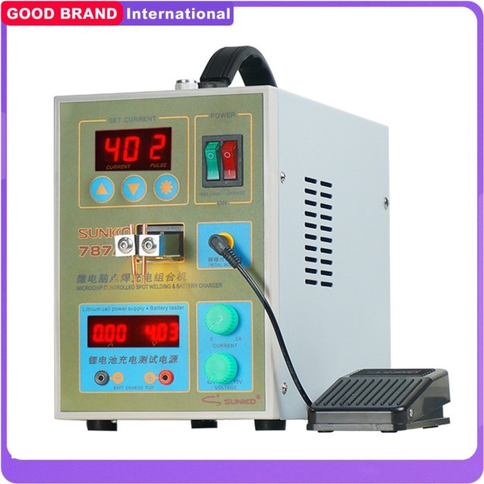Battery Touch Welding Machine Double Pulse Small 18650 Battery Spot Welding Machine Button Battery