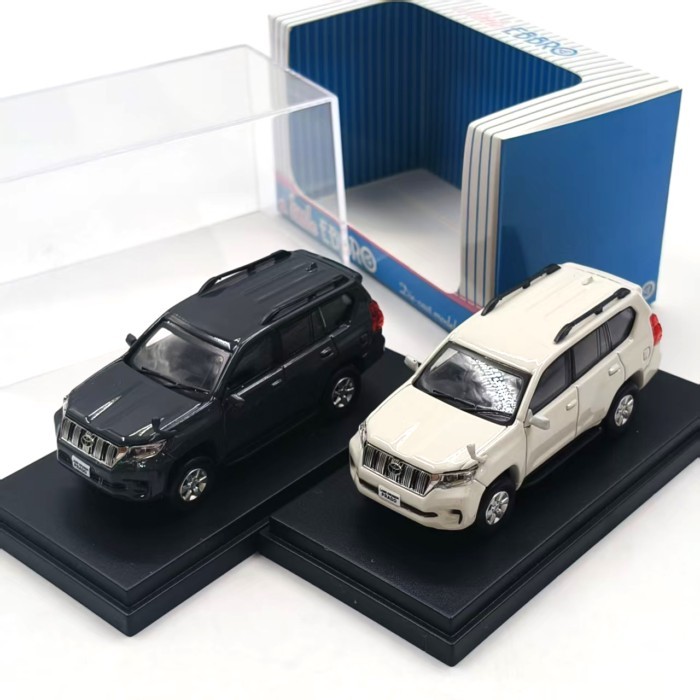 EBBRO 1: 64 Toyota Prado Domineering Toyota Prado โมเดลรถจําลองโลหะผสมตกแต่ง Out of Print Model Limi