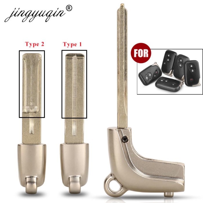 jingyuqin Emergency Key for Lexus IS250 GS300 GX460 RS450H ES350 GS460 RX350 GS450H LX570 GS430 CT2