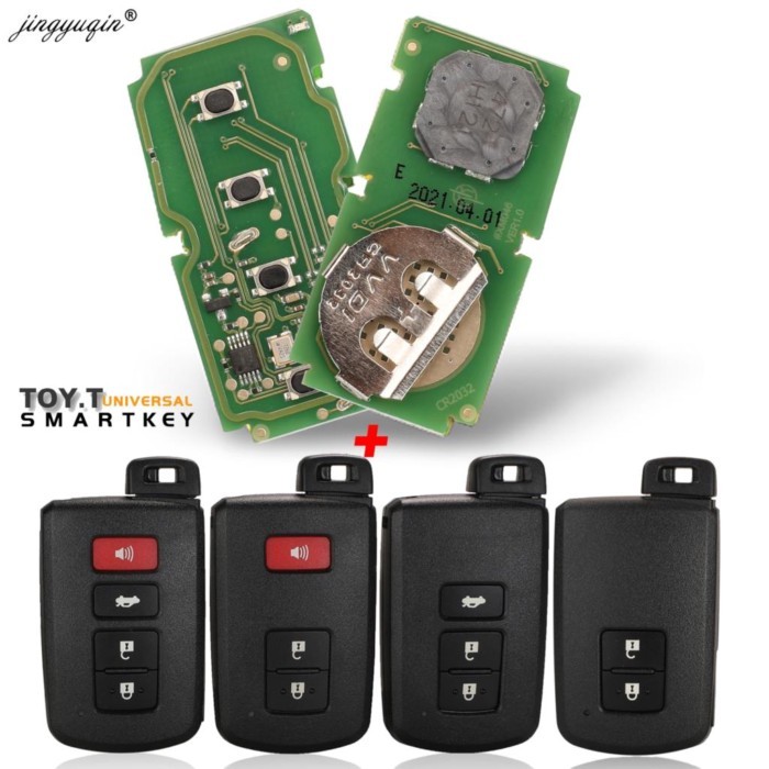 jingyuqin Xhorse VVDI XM38 Universal Remote Key 8A/4D Smart Keyless for Toyota Plus Max VVDI2 VVDI