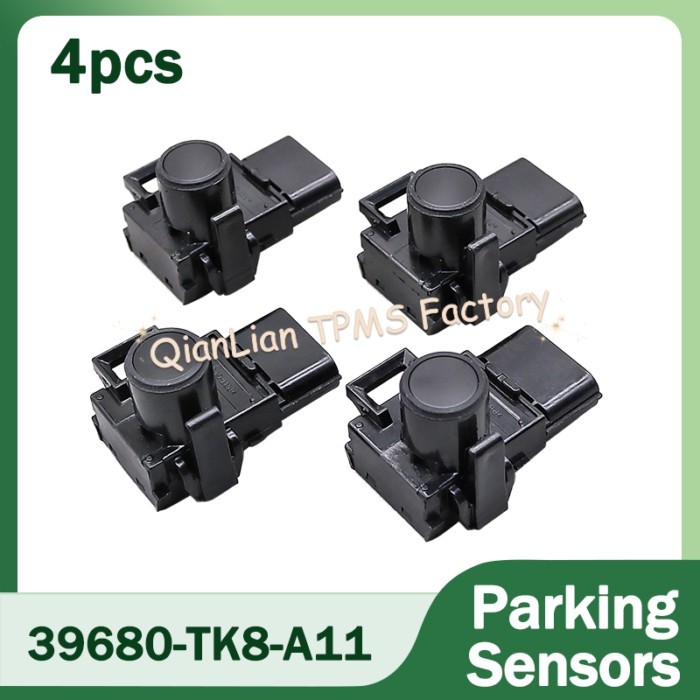 4pcs 39680-TK8-A11 PDC Car Parking Sensors Car Accessories For Honda Pilot Tourin 2012-2015 Honda O