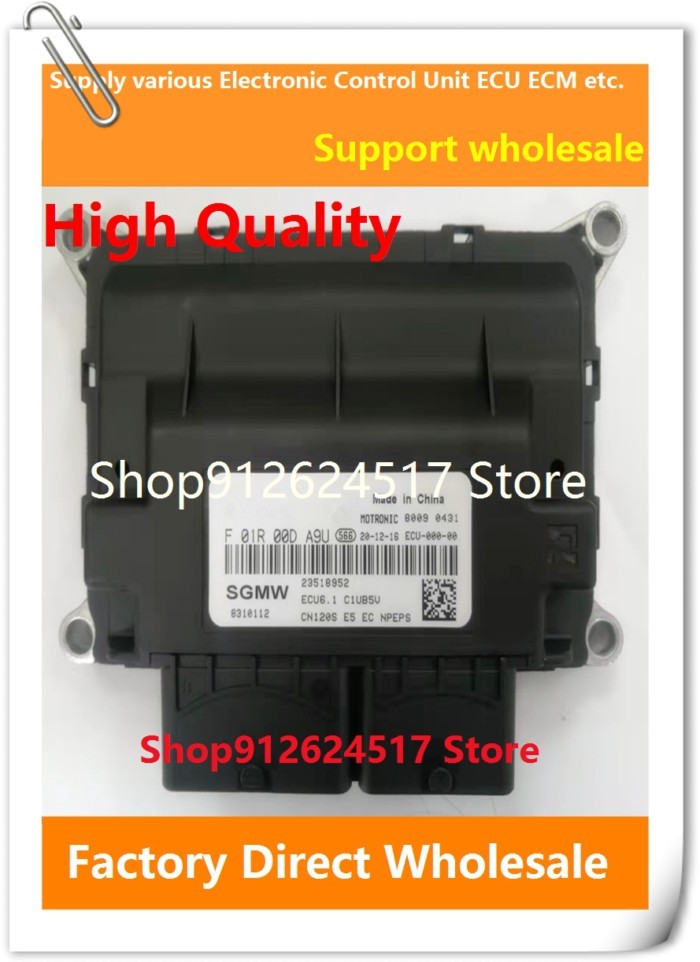 F01R00DA9U 23518952 F01RB0DA9U ECU6.1 ECU Electronic Control Unit ECM For Wuling Car F01R00DCM2 239