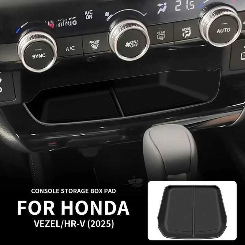 ซ่อน Central Pad สําหรับ Honda Vezel HRV HR-V 2025 คอนโซลกลางกล่องเก็บ Organizer กรณีเปลี่ยนอุปกรณ์ต