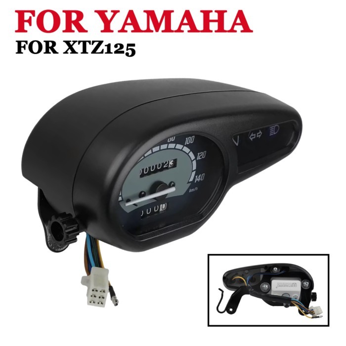 Instrument Assembly For Yamaha XTZ125 XTZ 125 Motorcycle Speedometer Dashboard Odometer Tachometer
