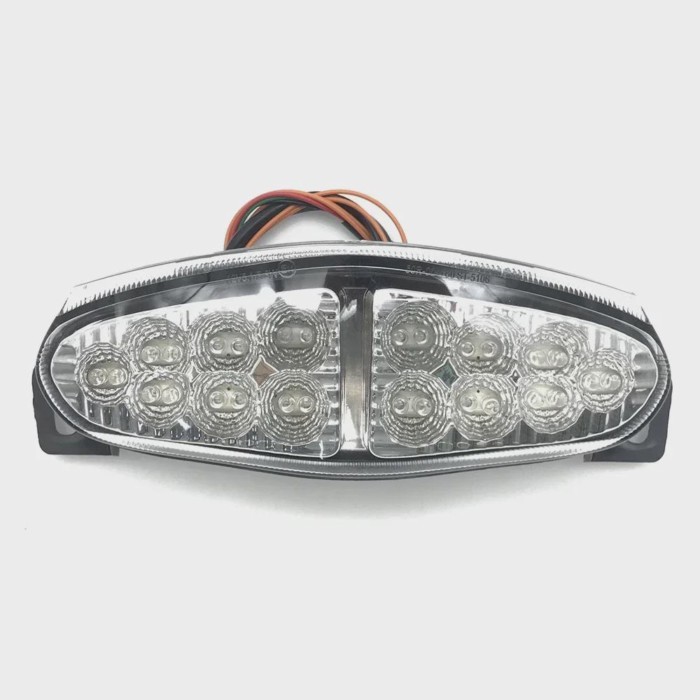 Motorcycle Accessories Integrated LED Tail Light Turn signal For KAWASAKI ER6N ER-6N ER 6N ER6F ER-