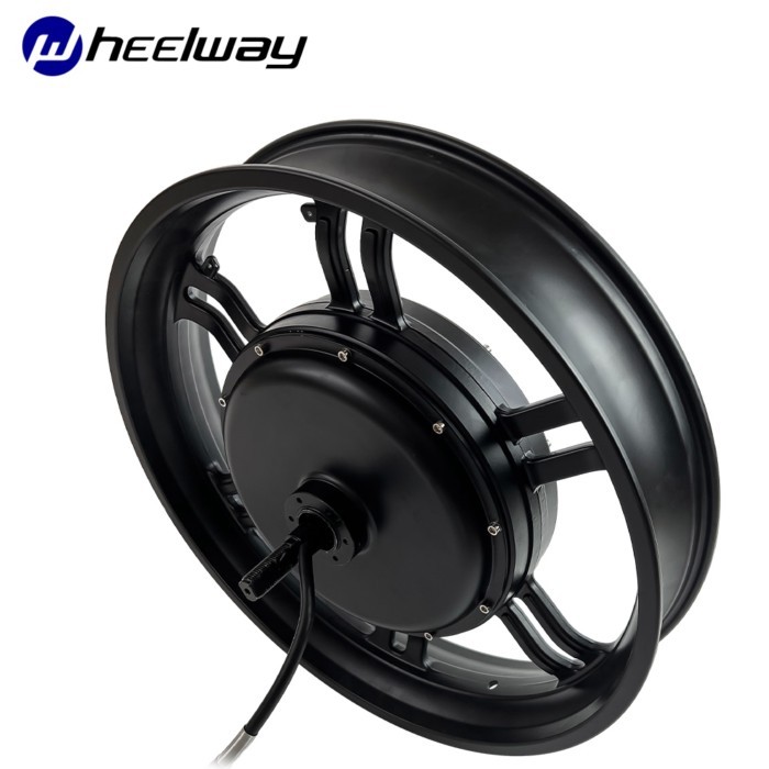 100km/h Stronger Hub Motor 20 Inch 48V60V72V 4500W Motor Double Hall For Electric Motorcycle Electr