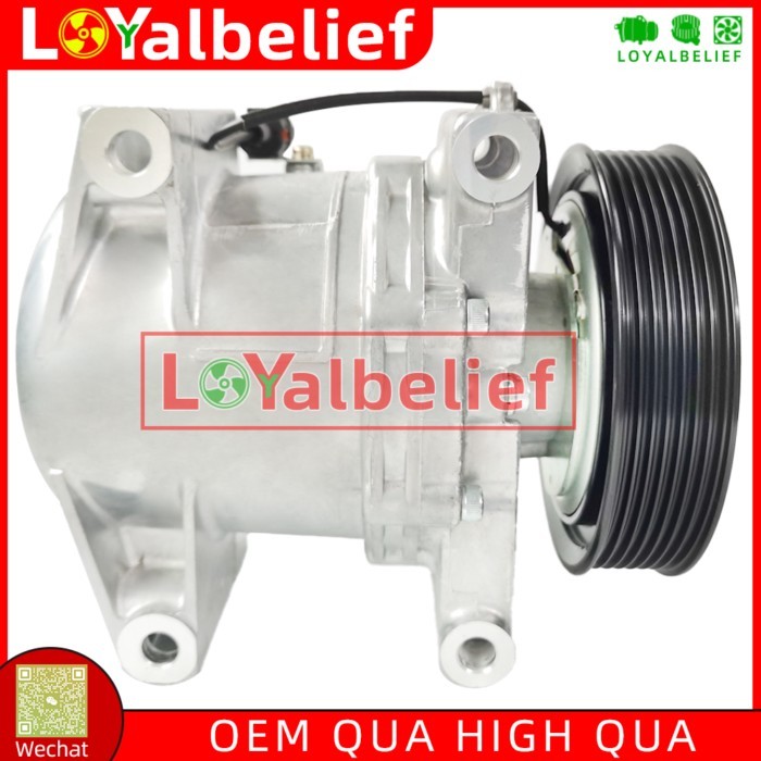 Air Conditioning AC Compressor For Nissan Navara D40 2.5L 2005-2006 92600EB400 92600EB40B 92600EB40