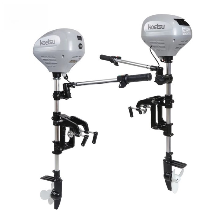 DC12V24V48V 45lbs 65lbs 130lbs brushless motor outboard engine, marine propeller for inflatable fis