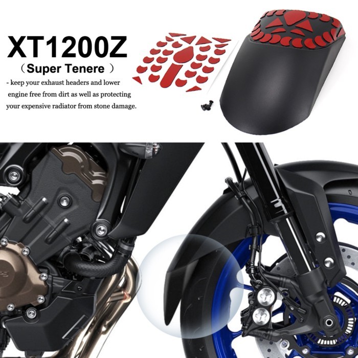 Motorcycle Front Wheel Fender Extension Mudguard Splash Guard For Yamaha XTZ1200 XTZ 1200 XT 1200 Z