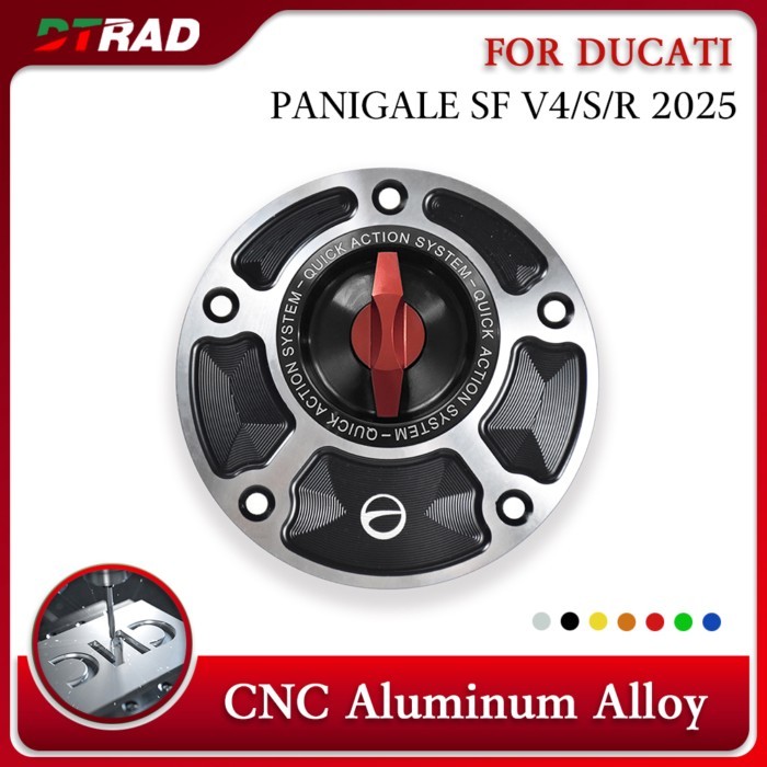 V4 2025 New Style For Ducati Panigale/Streetfighter V4/V4S/V4R/V4SP 2025 CNC Aluminum Keyless Quick