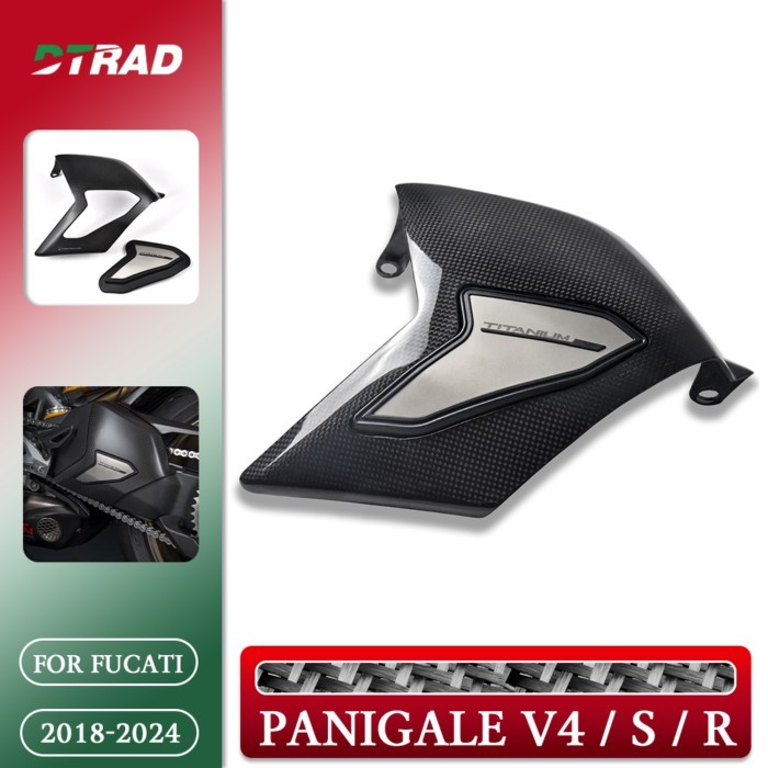 2024 For FUCATI Panigale V4 / V4S / V4R Real 3k Carbon Fiber Accessories Motorcycle Modified Rear S