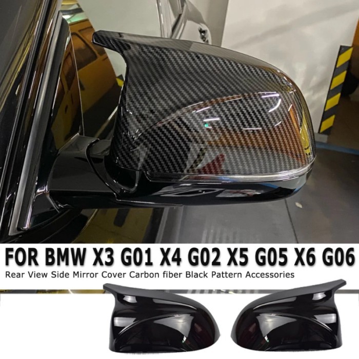 High-quality Car Side Door Rearview Side Mirror Cover Cap For BMW BMW G01 G02 G05 X5 G06 X6 G07 X7