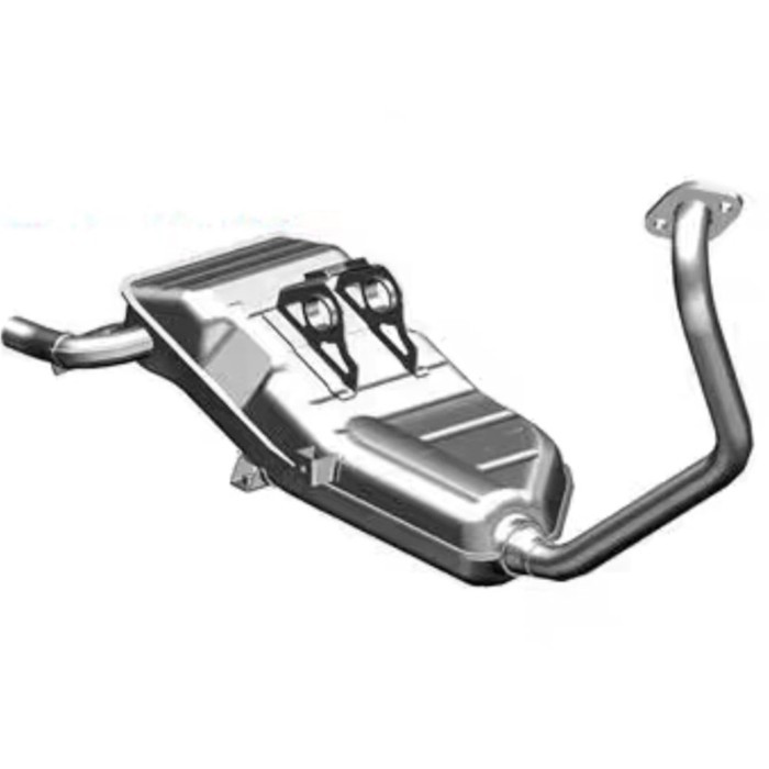 For ZONTES 125C Motorcycle Exhaust Pipe Fit ZONTES 125C 125-C 125 C C125 C 125Muffler Chimney Anti-