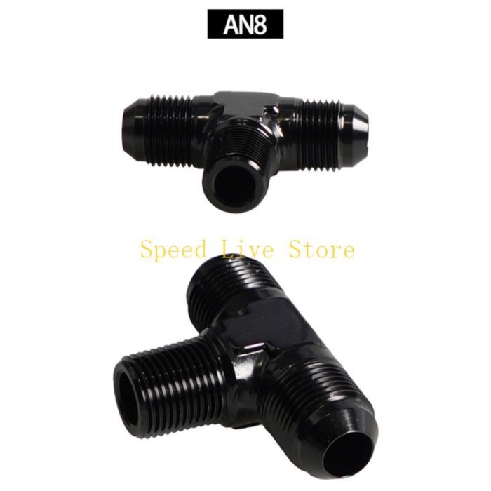 547C Junction Coupler Adapter AN4 to 1/8NPT/AN6 to 1/4 NPT/AN8 to 3/8 NPT/AN10 to 1/2NPT Easy Connc