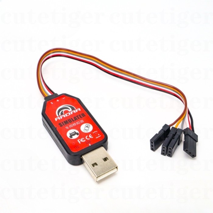For RC Remote Control Car Racing Emulator VRC PRO 4CH/3NT 4 Channel USB Converter PC