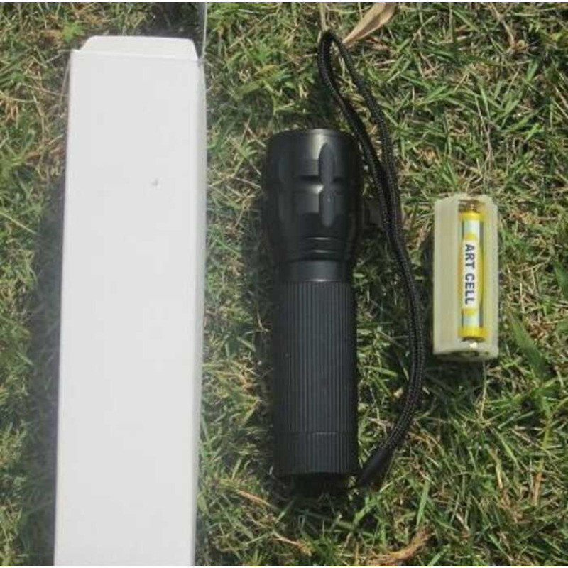 ไฟฉายขนาดเล็ก SJ-10D ปรับโฟกัสได้ พกพาสะดวก เหมาะสำหรับไฟหน้าจักรยาน