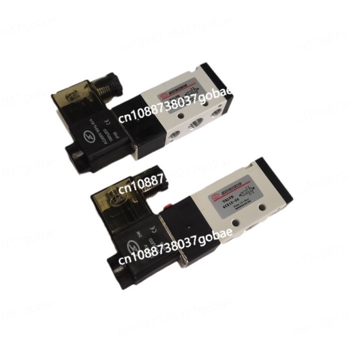 4C210-08 Pneumatic Directional Valve ZC VALVE Solenoid Valve AC220V Directional  DC24V