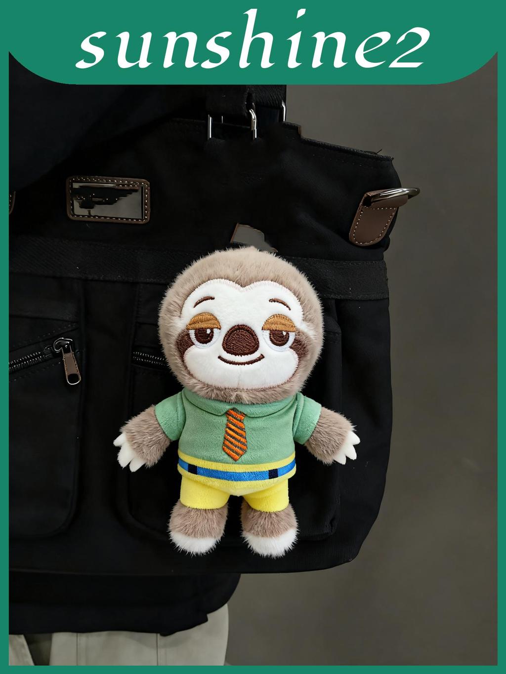 น่ารัก Judy Nick Sloth Sloth และ Benjamin พวงกุญแจตุ๊กตาสําหรับเด็ก