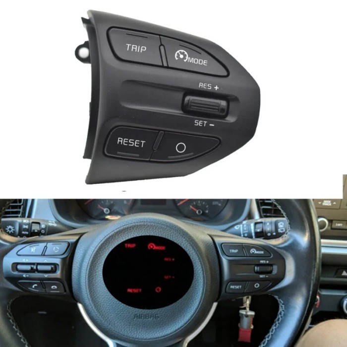 Steering Wheel Cruise Control Buttons For KIA K2 RIO 2017 2018 2019 RIO 4 Bluetooth Phone Volume Sw
