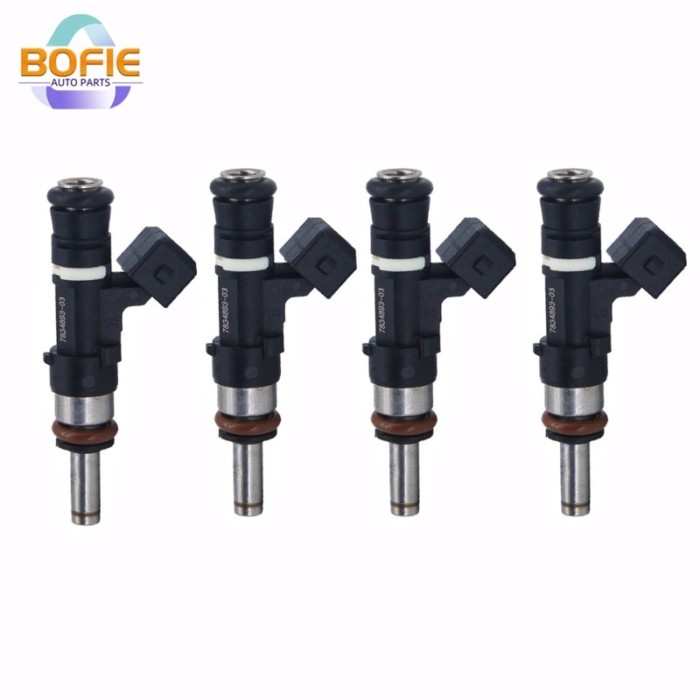 4 PCS OEM 0280158036 Fuel injector fuel injector for BMW E60 E61 E63 E64 M5 & Touring M6