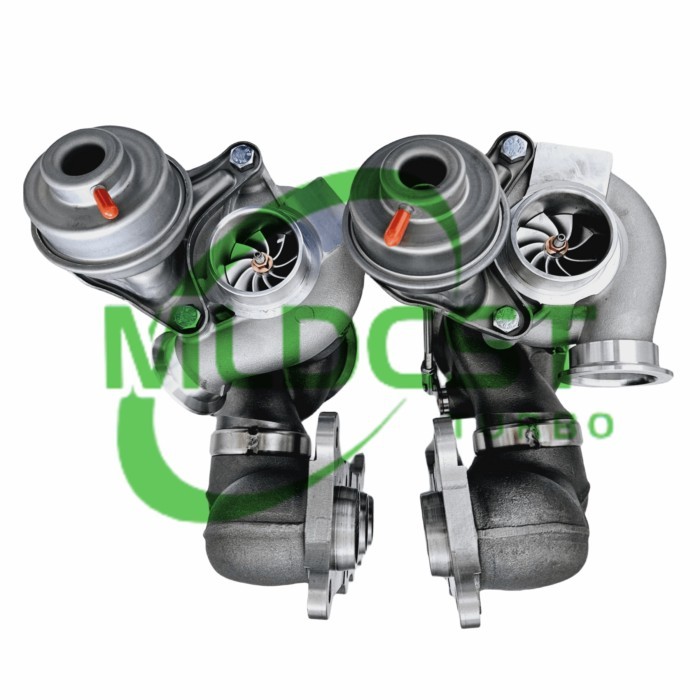 Upgrade 750HP Twin Turbos TD04 17T For BMW N54 535i 135i Z4 X6 740 E60 E89 F71 49131-07286 49131-07