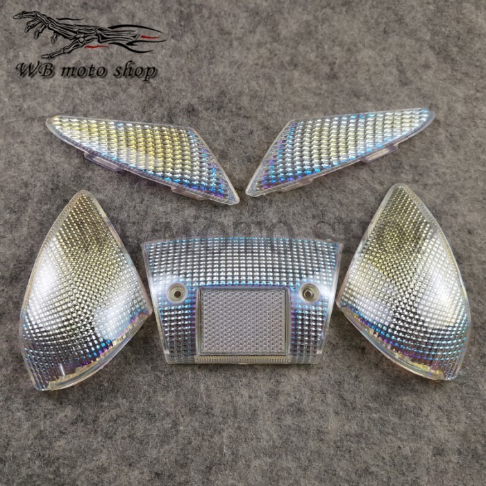 Motorcycle for Yamaha jog 50 ZR 3Yk jog50 front turn signal housing rear brake lamp cover glass cov