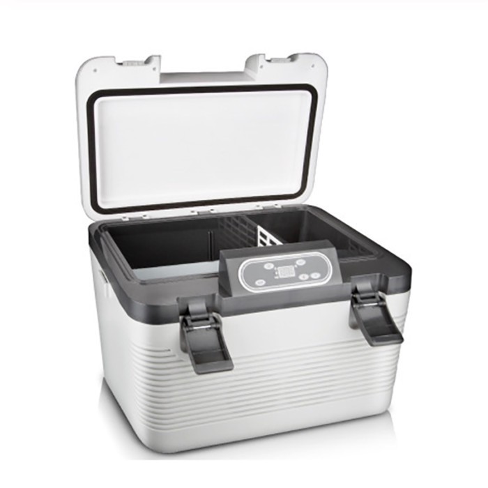 19L Car Refrigerator DC12-24V/AC220V Food Storage Box Fridge Cooler Heating Icebox Portable Drinks