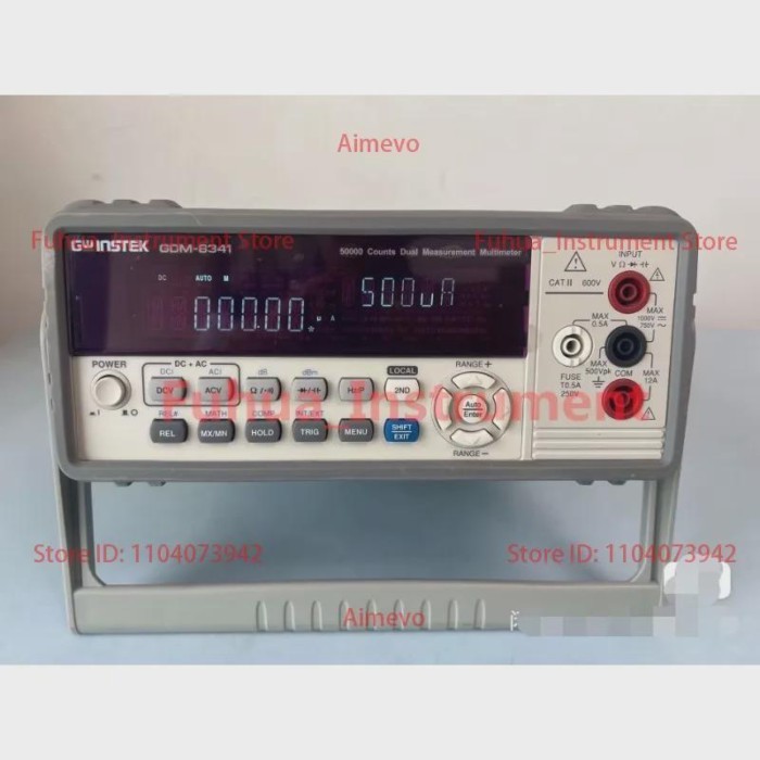 1PCS GW Instek GDM-8341 5000 Counts Dual Measurement Multimeter Used In Good Conditon